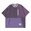 Gramicci x And Wander Patchwork Wind Tee "Multicolor/Purple"