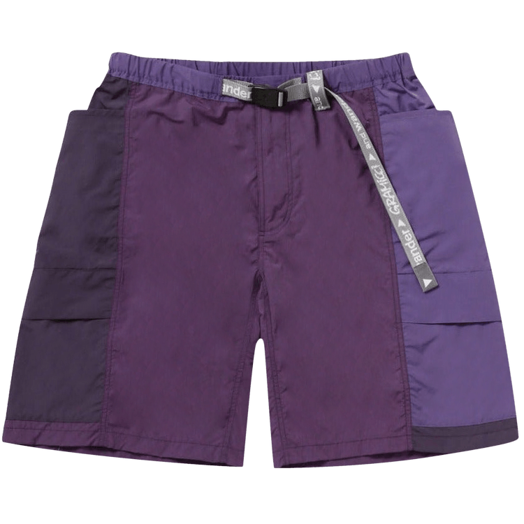 Gramicci x And Wander Patchwork Wind Short "Multicolor/Purple"