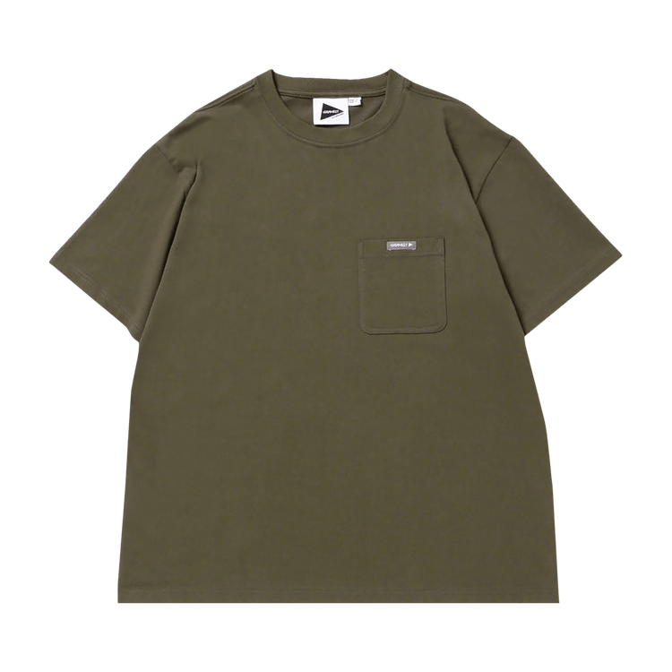 Gramicci x And Wander Back Print Tee "Green"