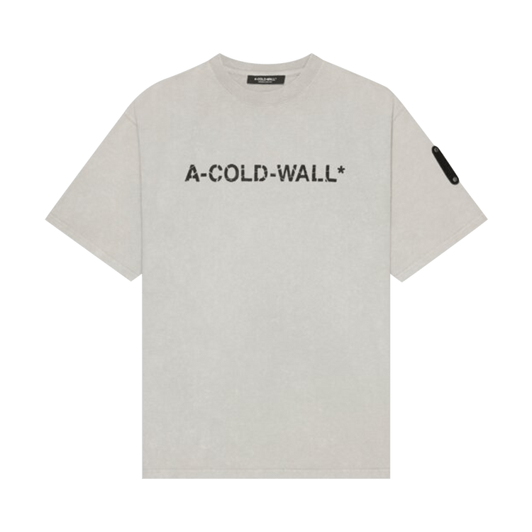 A-Cold-Wall* Overdye Logo T-Shirt "Cement"