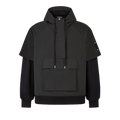 A-Cold-Wall* Overlay Hoodie "Onyx"