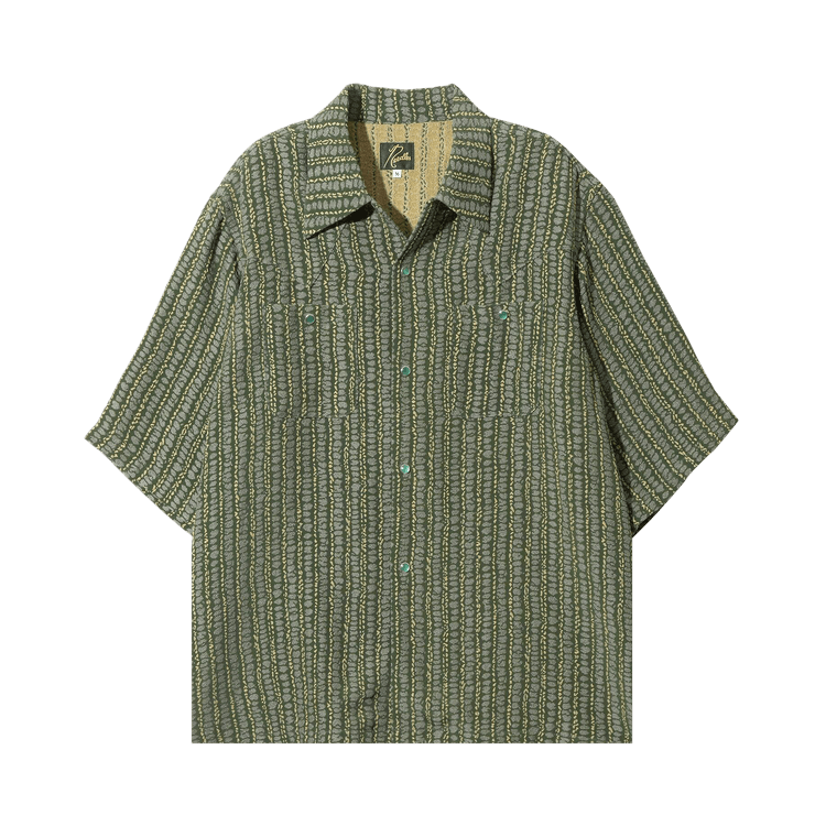 Needles Cowboy One Up Shirt "Green"