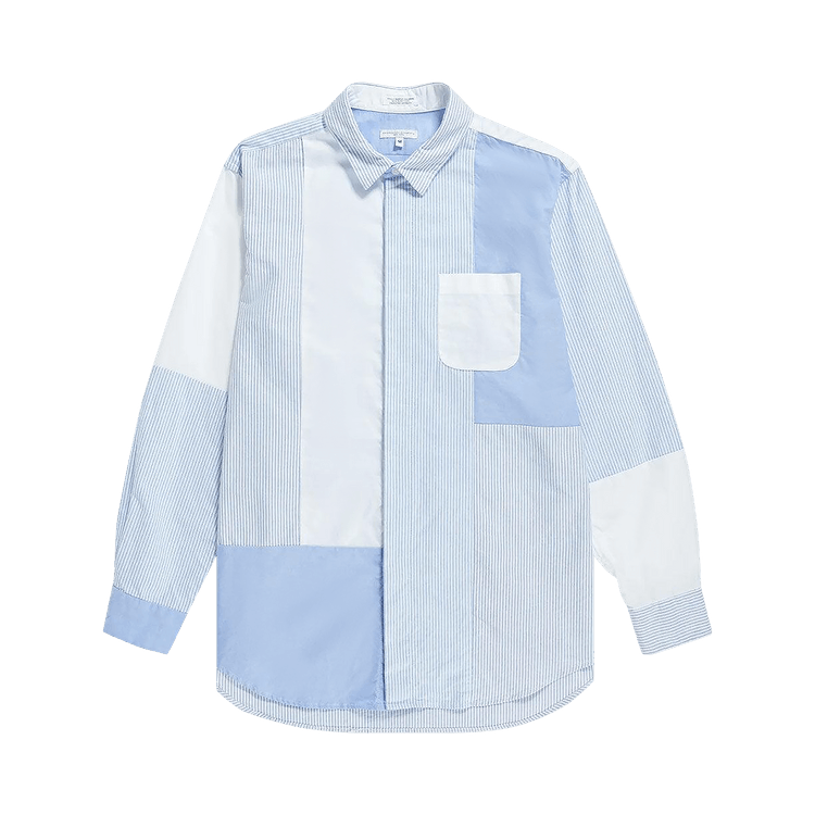 Engineered Garments Combo Short Collar Shirt "White"