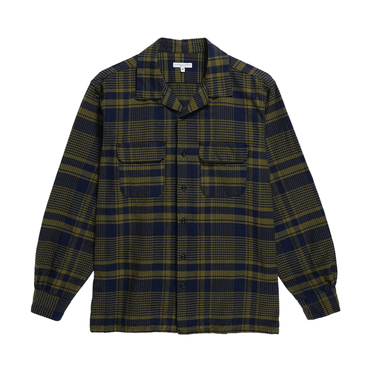 Engineered Garments Classic Long-Sleeve Shirt "Navy/Olive"