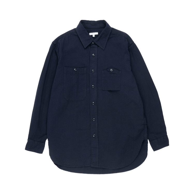 Engineered Garments Work Long-Sleeve Shirt "Dark Navy"