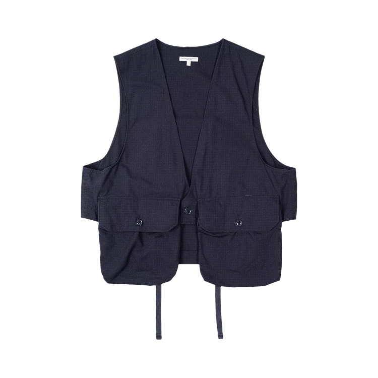 Engineered Garments Fowl Vest "Dark Navy"