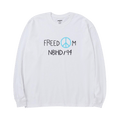 Neighborhood Long-Sleeve NH-8 Tee "White"