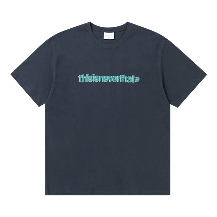 thisisneverthat Cracked T-Logo Tee "Navy"