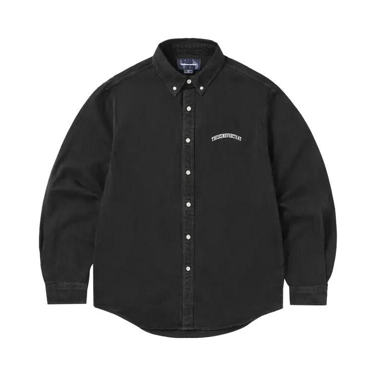 thisisneverthat Washed Denim Shirt "Black"