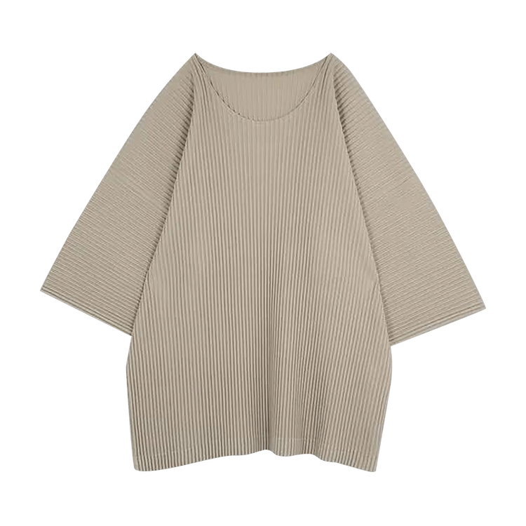 Homme Plissé Issey Miyake MC March T-Shirt "Linen Beige"