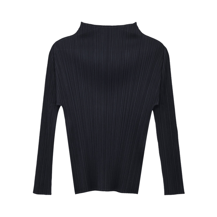 Pleats Please Issey Miyake Basic Shirt "Black"