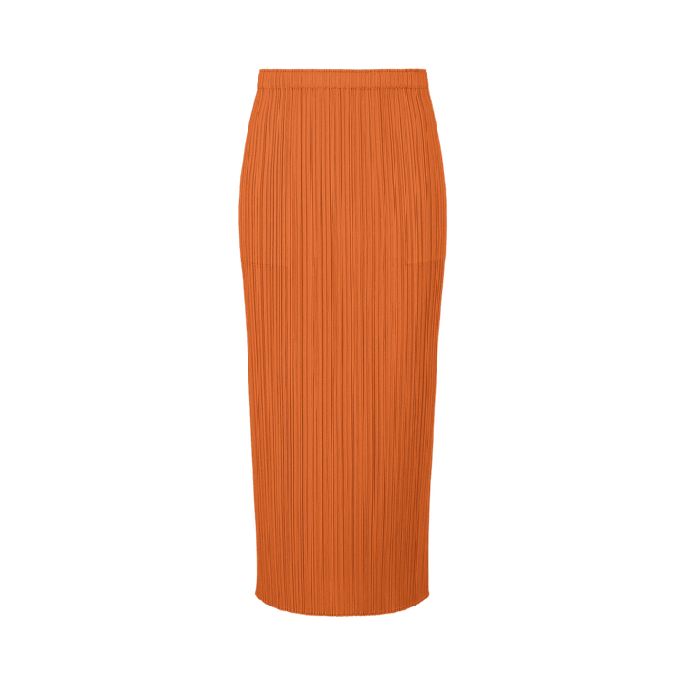 Pleats Please Issey Miyake MC April Skirt "Brown Chile"