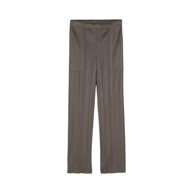 Pleats Please Issey Miyake MC March Pants "Khaki"