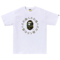 BAPE 1st Camo Kanji Logo Tee "White"