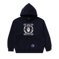 BAPE Japanese Motif Pullover Hoodie "Navy"
