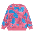 BAPE Liquid Camo Sta Relaxed Fit Crewneck Sweat "Pink"