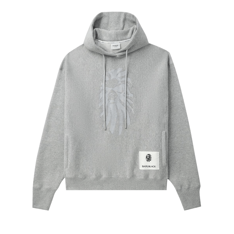 BAPE ? Black ?Logo Hoodies "Grey"