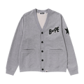BAPE Sta Sweat Cardigan "Grey"