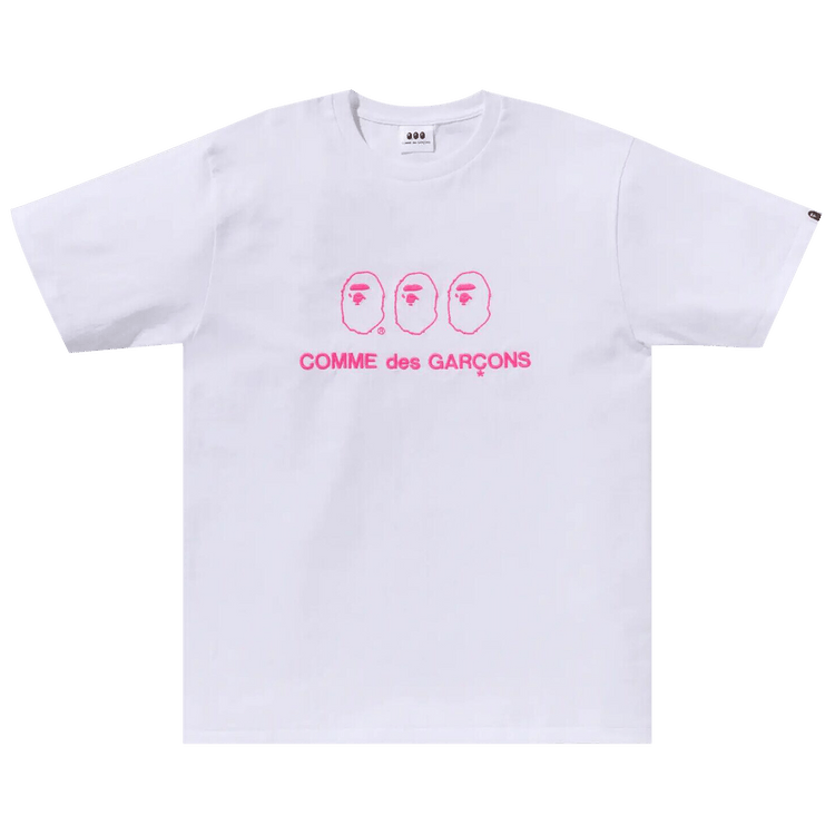 BAPE x Comme des Garçons Osaka Tee #1 "White"