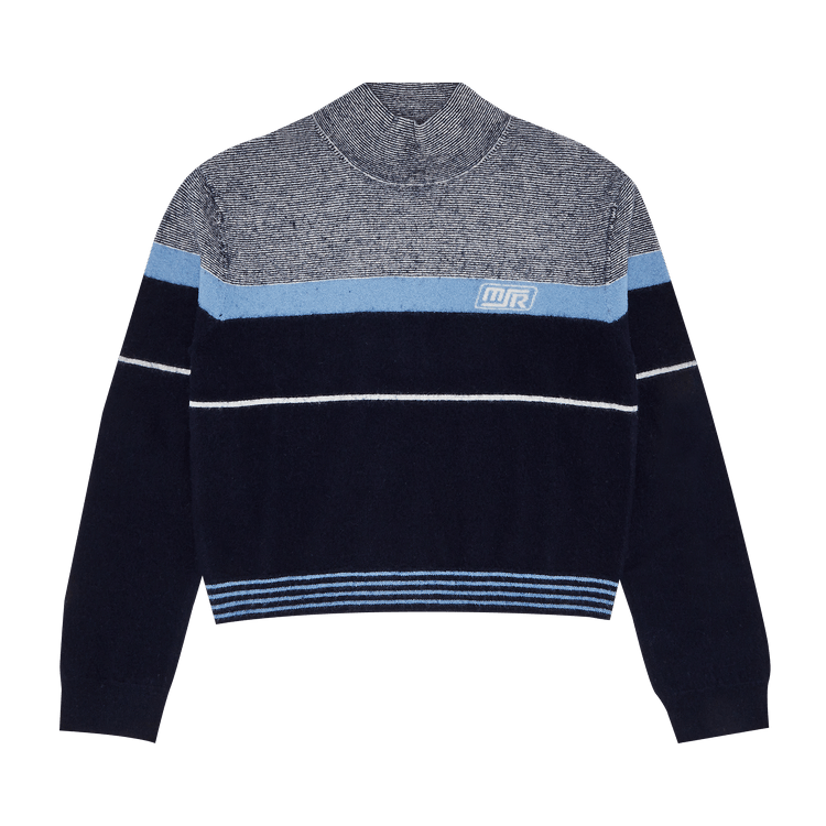 Martine Rose Pilling Jumper "Navy Blue"