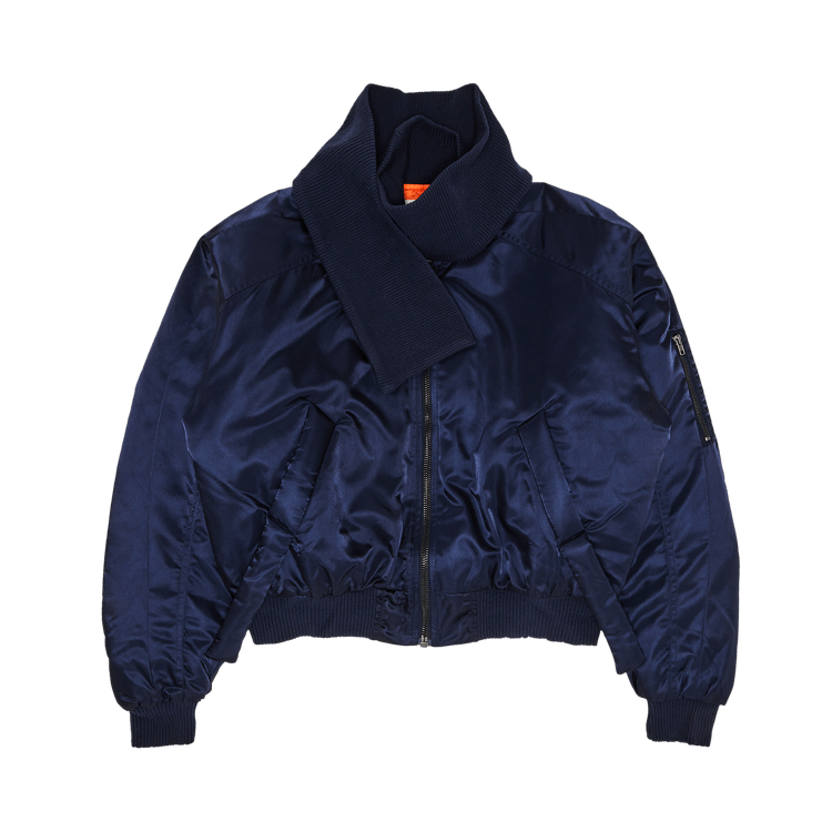 Ottolinger Scarf Bomber Jacket "Midnight Blue"