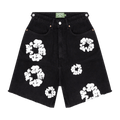 Denim Tears Wreath Jean Short "Black"
