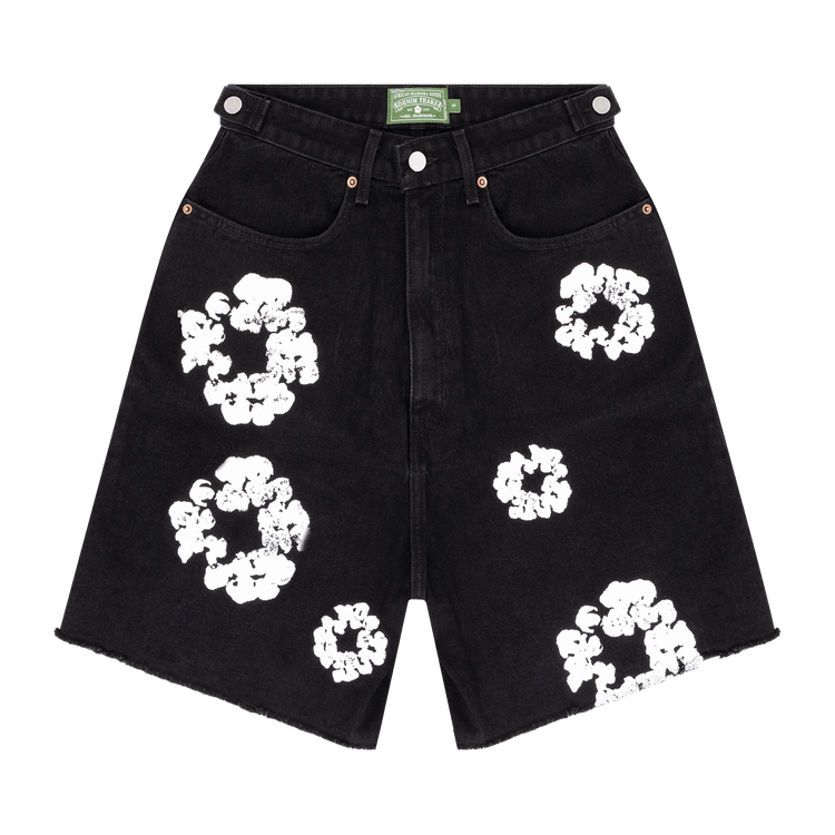 Denim Tears Wreath Jean Short "Black"