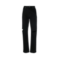 Helmut Lang Cut Out Straight Jeans "Black"