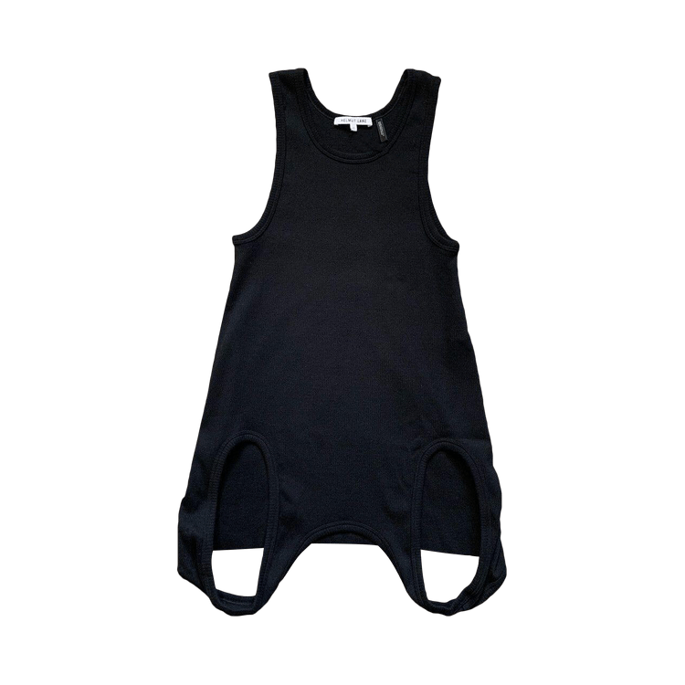 Helmut Lang Optic Hole Tank Top "Black"