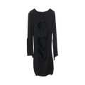 Vintage Helmut Lang Cut Out Bondage Dress "Black"