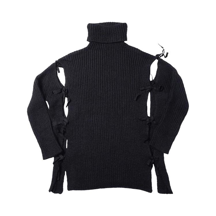 Ann Demeulemeester Knitted Turtleneck Claudio "Black"