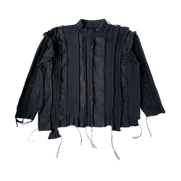 Vintage Craig Green Reworked Panelled Sweater "Black"