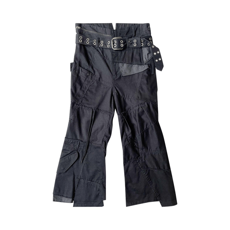 Vintage Junya Watanabe Reworked Cargo Trousers "Black"