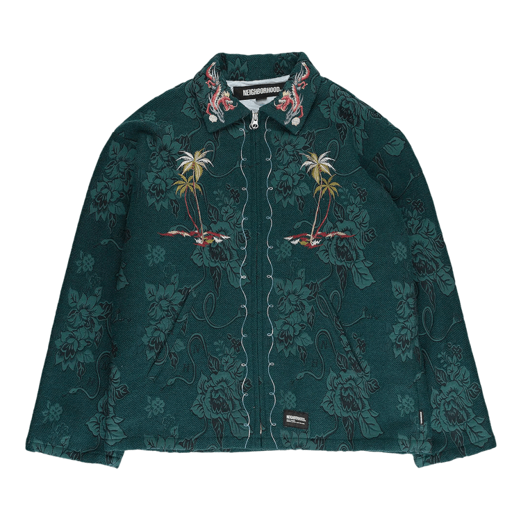 Neighborhood Jaquard Souvenir Jacket "Green"