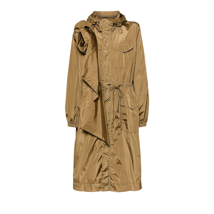 Simone Rocha Multi Pocket Utility Tech Nylon Parka "Brown"