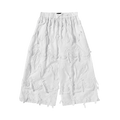 Simone Rocha Lace Wide Leg Ankle Trousers "White"