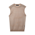 Y/Project Paris Transparent Knit Mesh Vest "Beige"