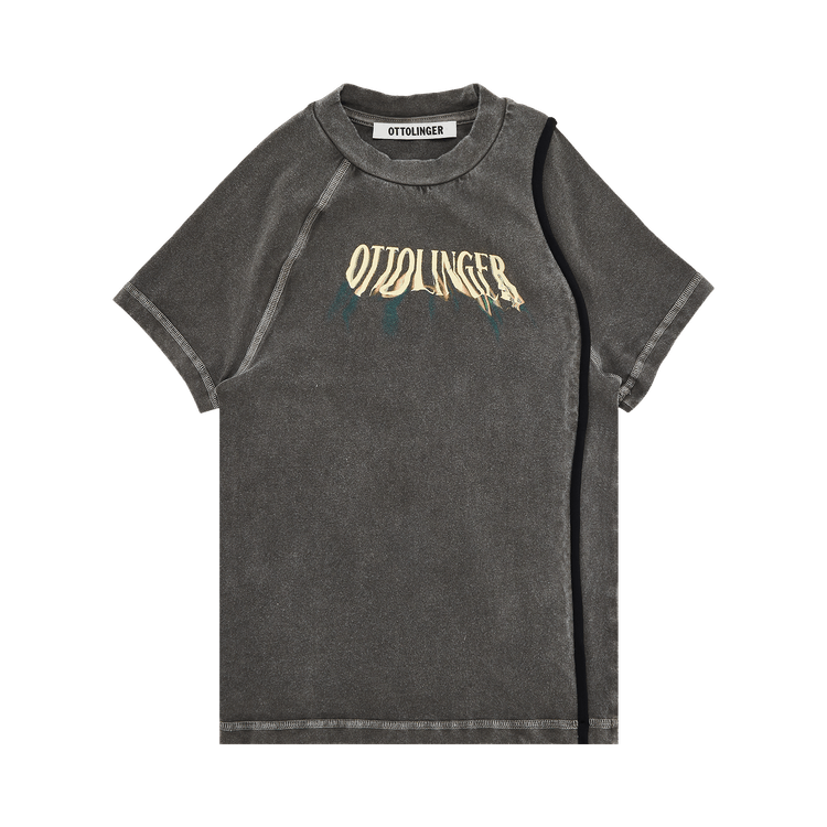 Ottolinger Deconstructed Fitted T-Shirt "Grey"