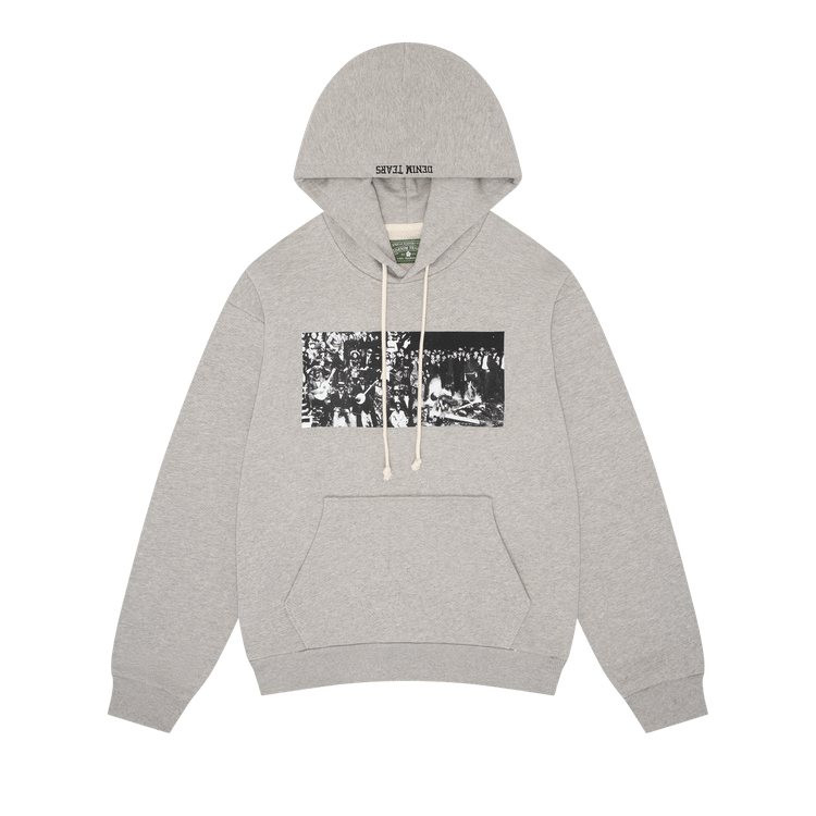 Denim Tears x Arthur Jafa Black Entertainment Hoodie "Heather Grey"
