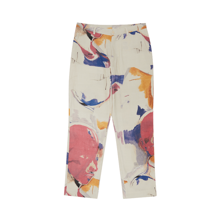 KidSuper Painting Printed Suit Bottoms "Multicolor"