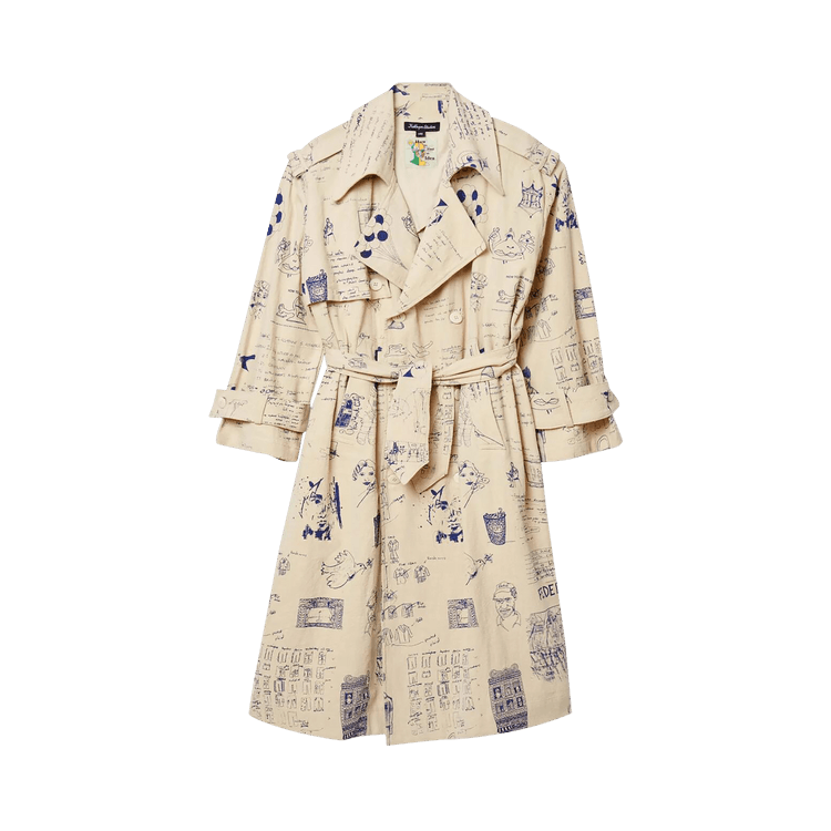 KidSuper Doodles Topcoat "Tan"
