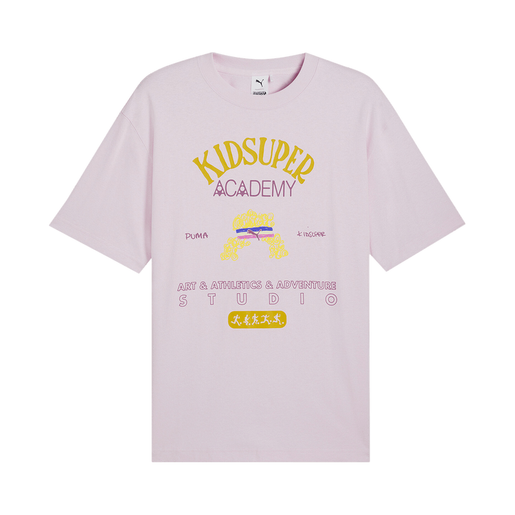 Puma x KidSuper Graphic Tee "Pearl Pink"