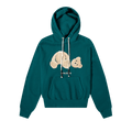 Palm Angels Bear Hoodie "Forest Green/Black"