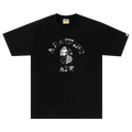 BAPE Liquid Camo College Tee "Black"