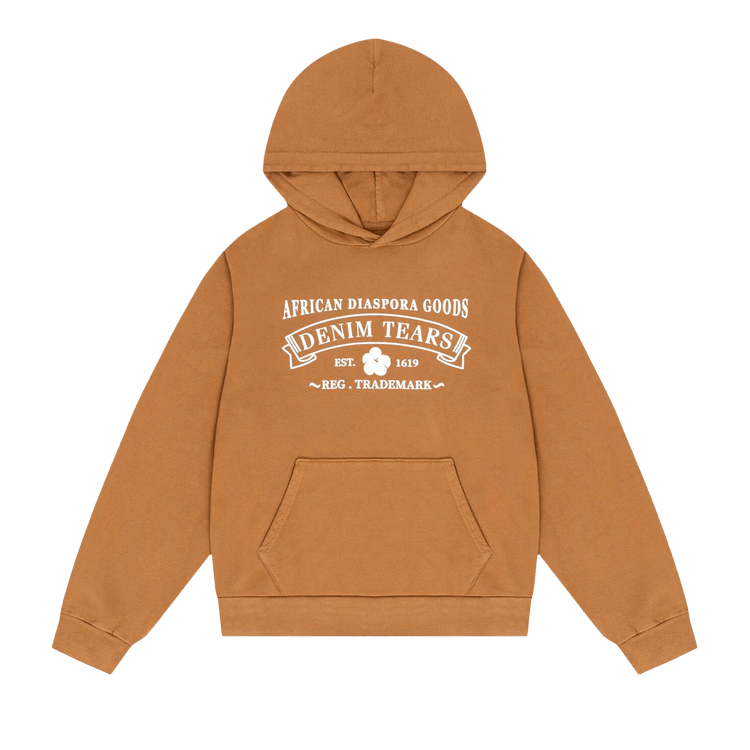Denim Tears ADG Hoodie "Washed Brown"