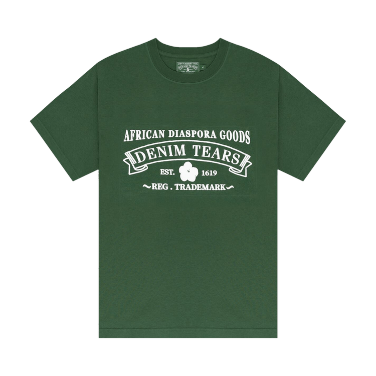 Denim Tears ADG Tee "Washed Green"