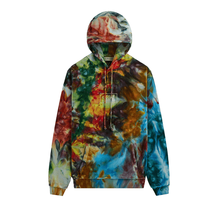 Kith For Advisory Board Crystals Tie Dye Hoodie "Purple/Green"