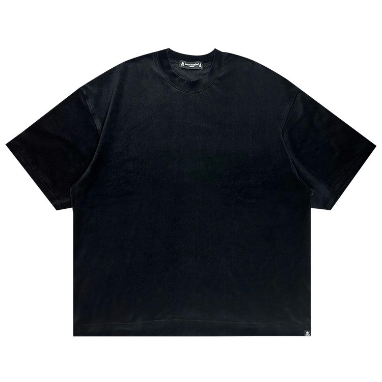 Mastermind World Bleached Velour Tee "Black"