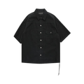 Mastermind World 1st Short-Sleeve Denim Shirt "Black"