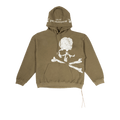 Mastermind World Reflective Skull Hoodie "Olive"